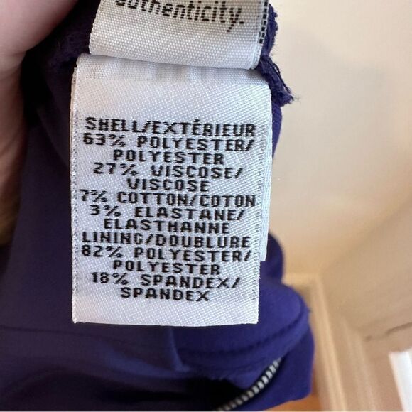 Diane Von Furstenberg Halle Deep Purple Sleeveless A-Line Sheath Dress Size 2 - Picture 10 of 11